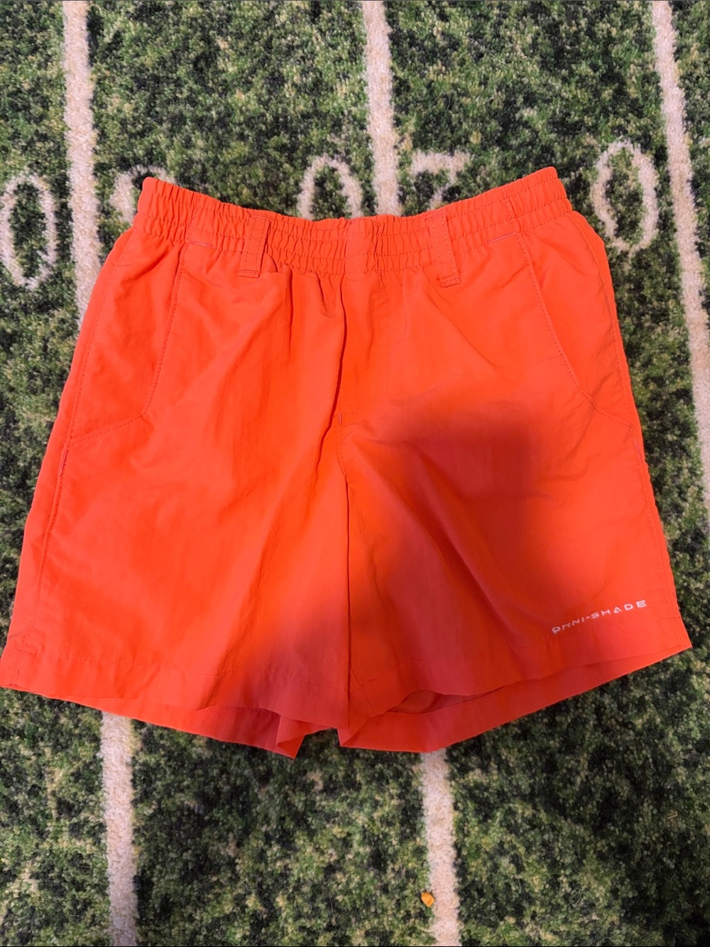 Columbia PFG Orange Performance Kids' Shorts